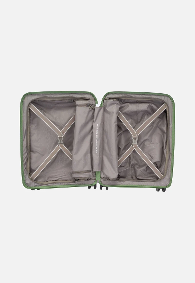 Mooby 4w Trolley S Front Pocket Grün - Koffer