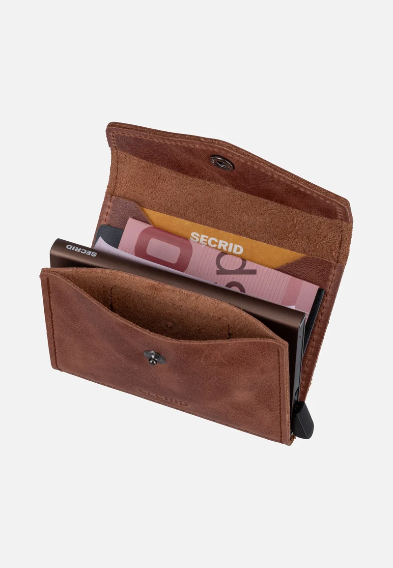 Envelope Vintage Cognac - Portemonnaie