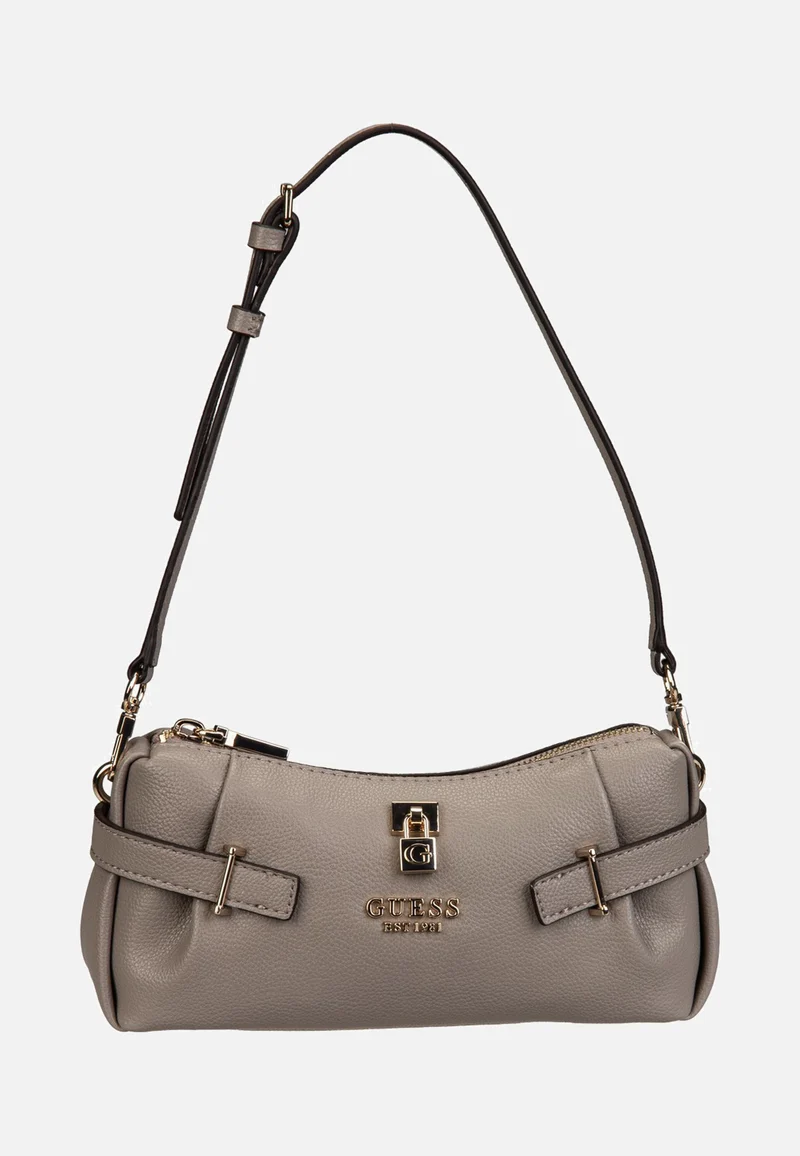 Yesba Mini Top Zip Dark Taupe - Umhängetasche