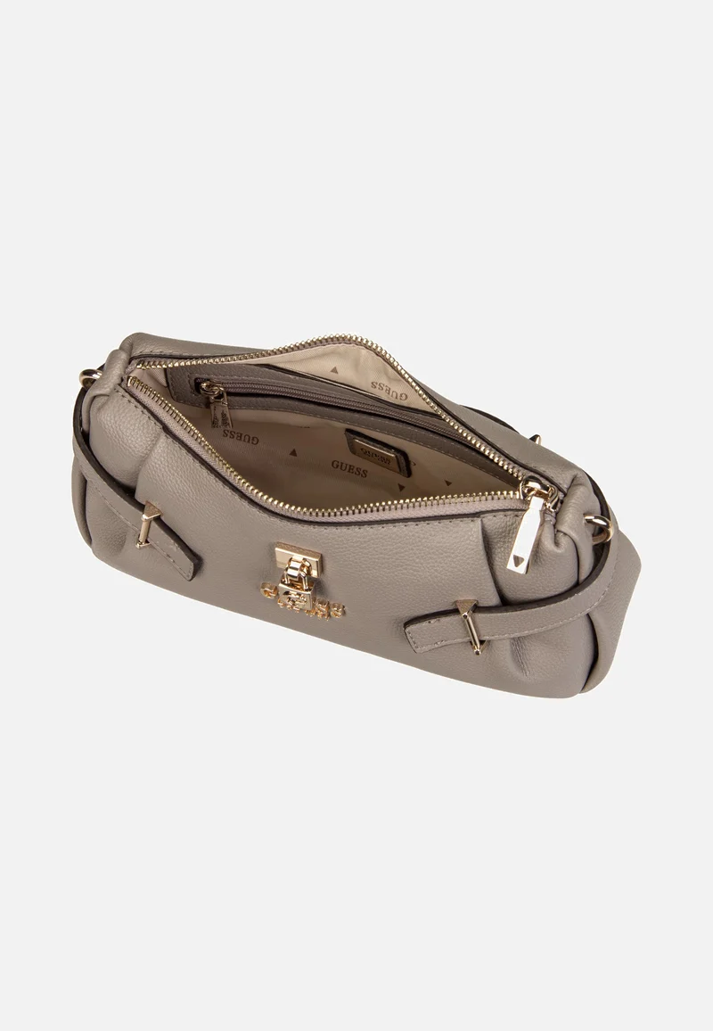 Yesba Mini Top Zip Dark Taupe - Umhängetasche