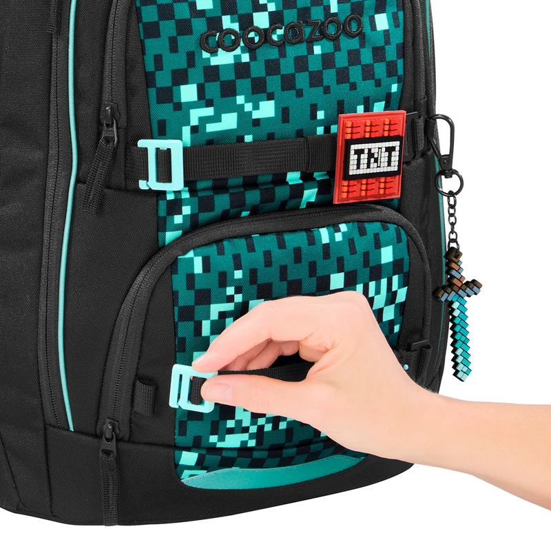 Coocazoo Porter - Schulrucksack 44 cm (Picel Blox)