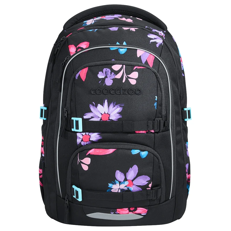 Coocazoo Porter - Schulrucksack 44 cm (Floral Artnight)