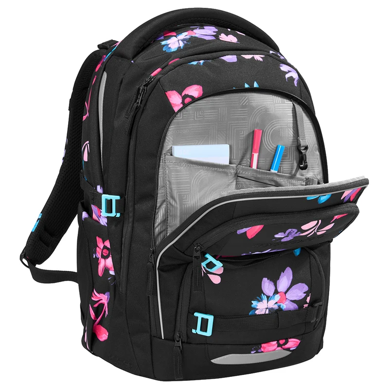 Coocazoo Porter - Schulrucksack 44 cm (Floral Artnight)