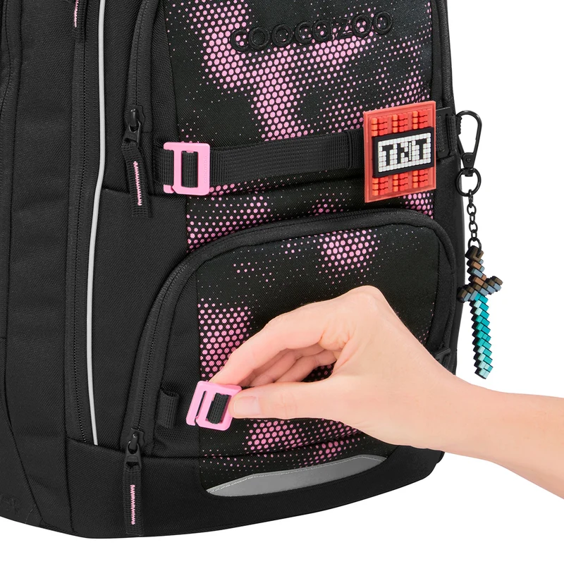Coocazoo Porter - Schulrucksack 44 cm (Pink Illusion)