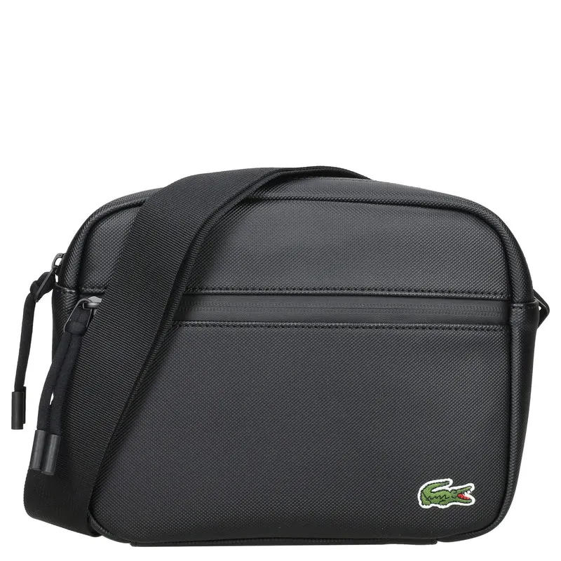 Lacoste LCST Reporter - Umhängetasche 23 cm (black I)