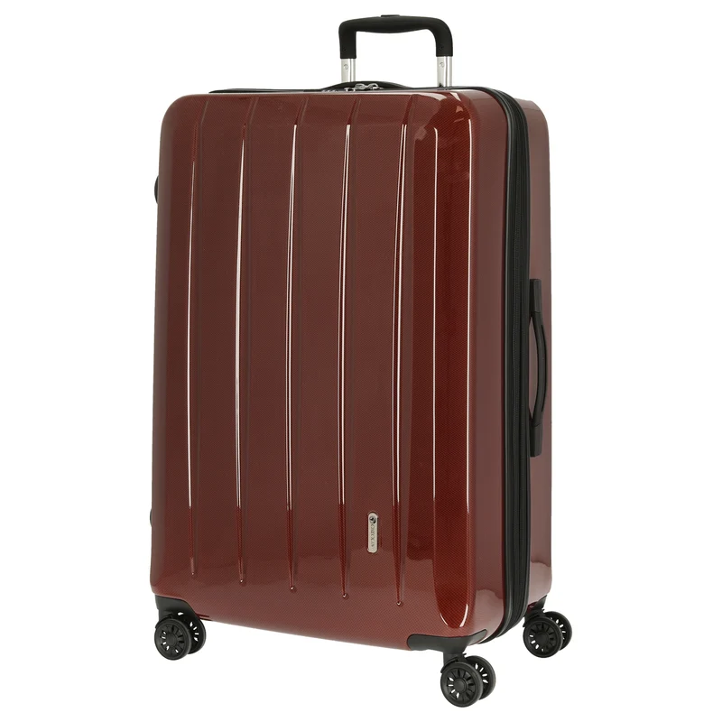CHECK.IN London 2.0 - 4-Rollen-Trolley 75 cm (carbon rot)