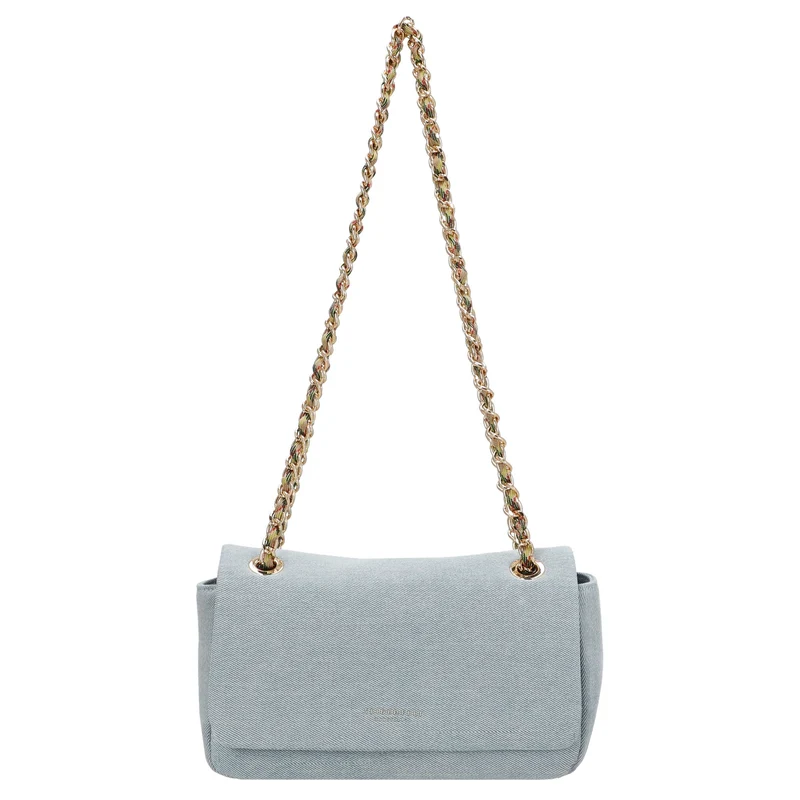 Seidenfelt Huuvari - Umhängetasche 23 cm (denim in blue)