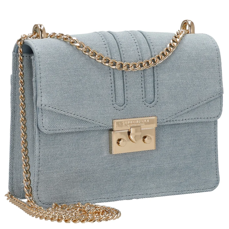 Seidenfelt Roros Denim - Schultertasche 21 cm (denim in blue)