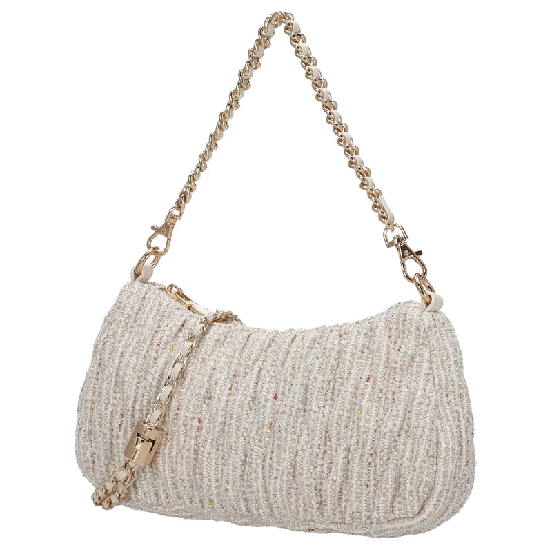 Seidenfelt Floro - Umhängetasche 25.5 cm (happy beige)