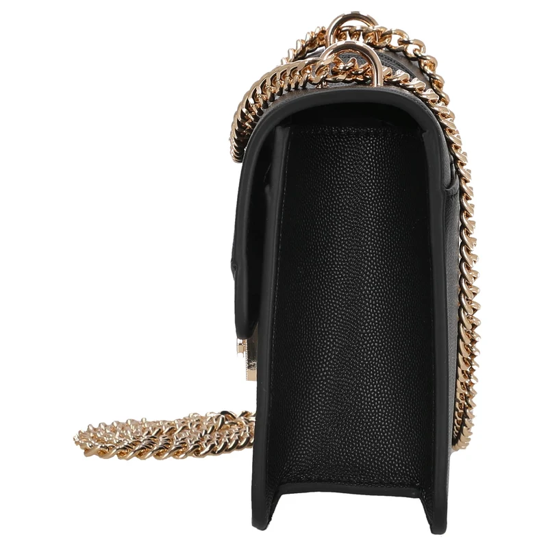 Seidenfelt Roros East-West - Umhängetasche 23 cm (black/gold)