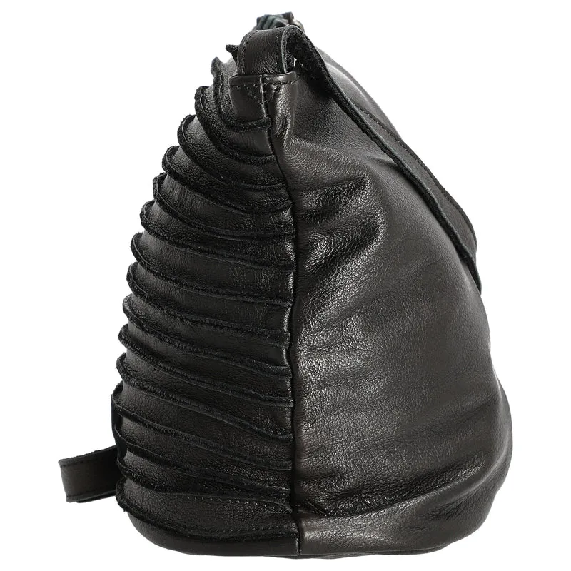 FREDsBRUDER Riffelinchen - Schultertasche 28 cm (black)