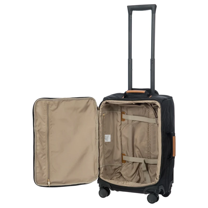 Brics X-Travel - 4-Rollen-Kabinentrolley S 55 cm (black)
