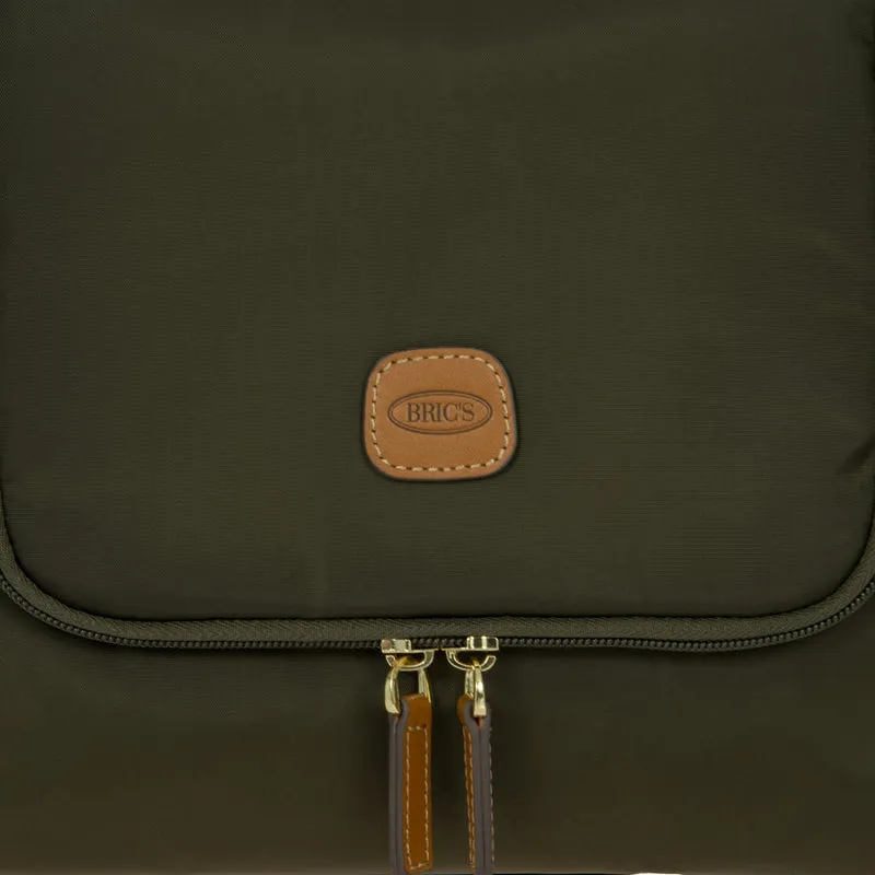 Brics X-Travel - Kulturbeutel zum Aufhängen 27 cm (olive)