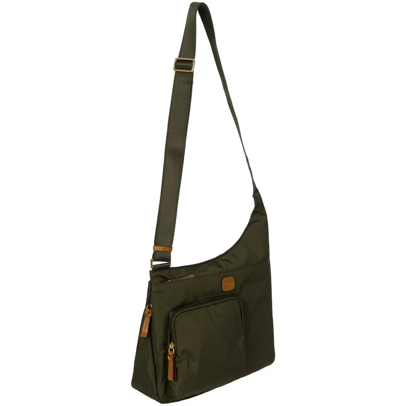 Brics X-Bag Hipster - Schultertasche 32 cm (olive)