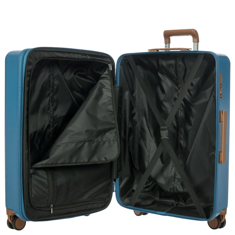 Brics Ferrara - 4-Rollen-Trolley M 67 cm erw. (denim)