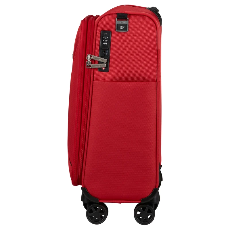 Samsonite Base Breeze - 4-Rollen-Kabinentrolley 55 cm erw. (red)