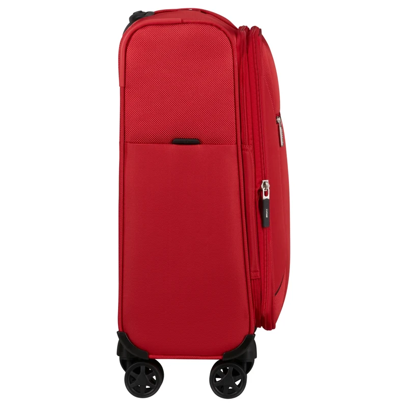Samsonite Base Breeze - 4-Rollen-Kabinentrolley 55 cm erw. (red)