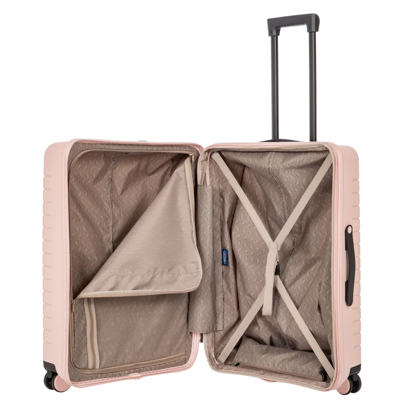 Brics BY Ulisse - 4-Rollen-Trolley 71 cm erw. (pearl pink)