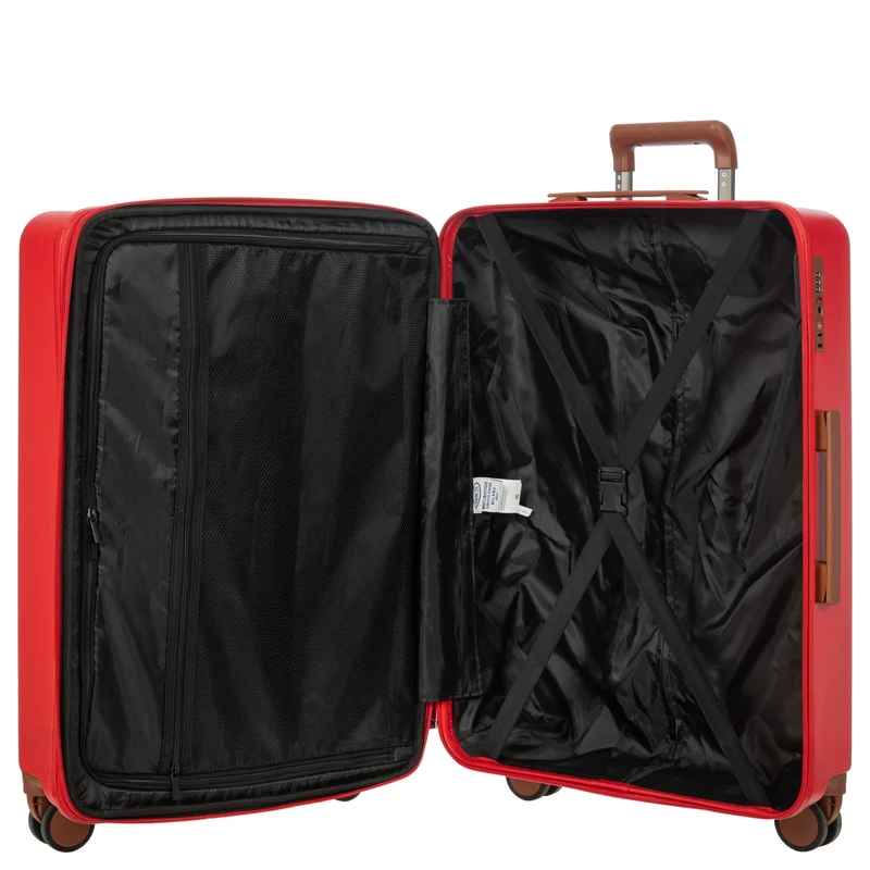 Brics Ferrara - 4-Rollen-Trolley M 67 cm erw. (red)