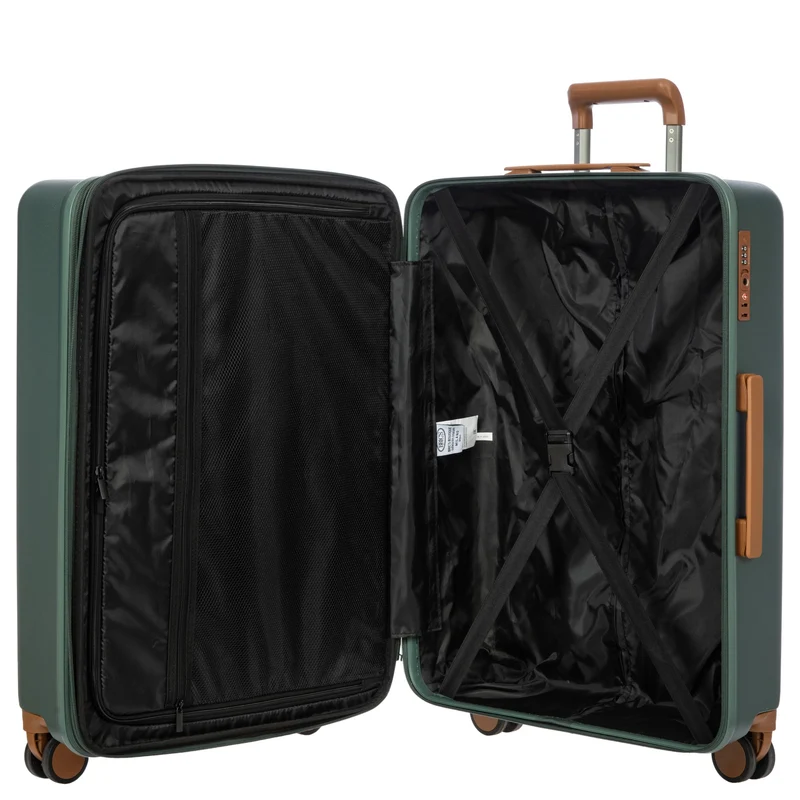 Brics Ferrara - 4-Rollen-Trolley M 67 cm erw. (green)