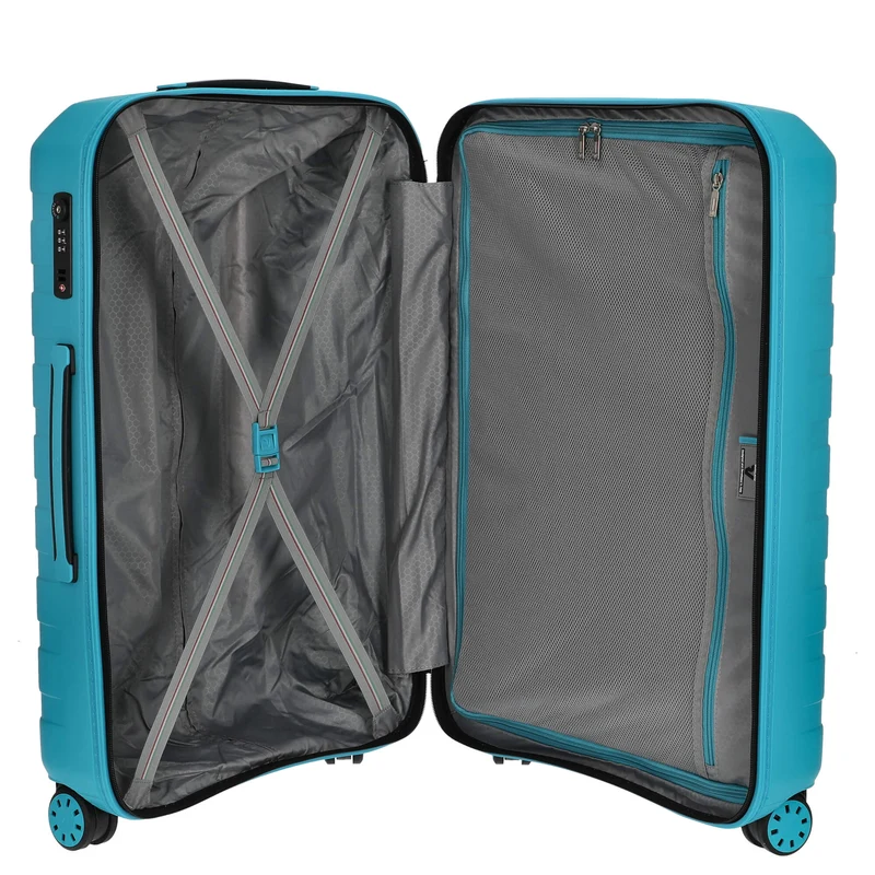 Roncato Box Sport 2.0 - 4-Rollen-Trolley M 69 cm (nero/smeraldo)