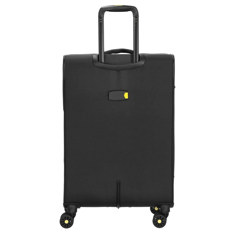 D&N Travel Line 9704 - 4-Rollen-Trolley M 68 cm erw. (black)