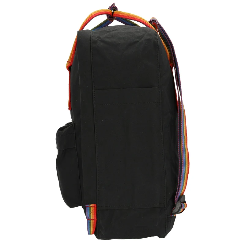 Fjällräven Kånken Rainbow - Rucksack 38 cm (black-rainbow pattern)
