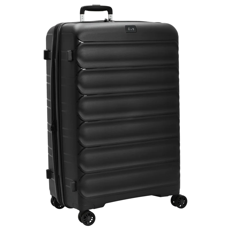 D&N Travel Line 4700+ - 4-Rollen-Trolley L 78 cm erw. (schwarz)