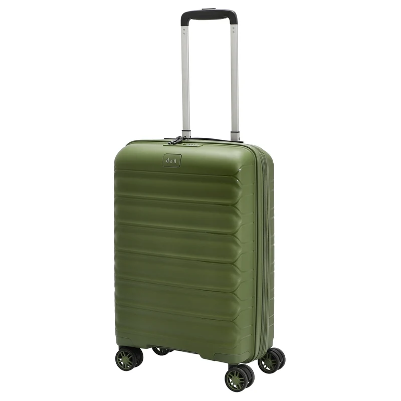 D&N Travel Line 4700+ - 4-Rollen-Kabinentrolley S 55 cm erw. (olive green)