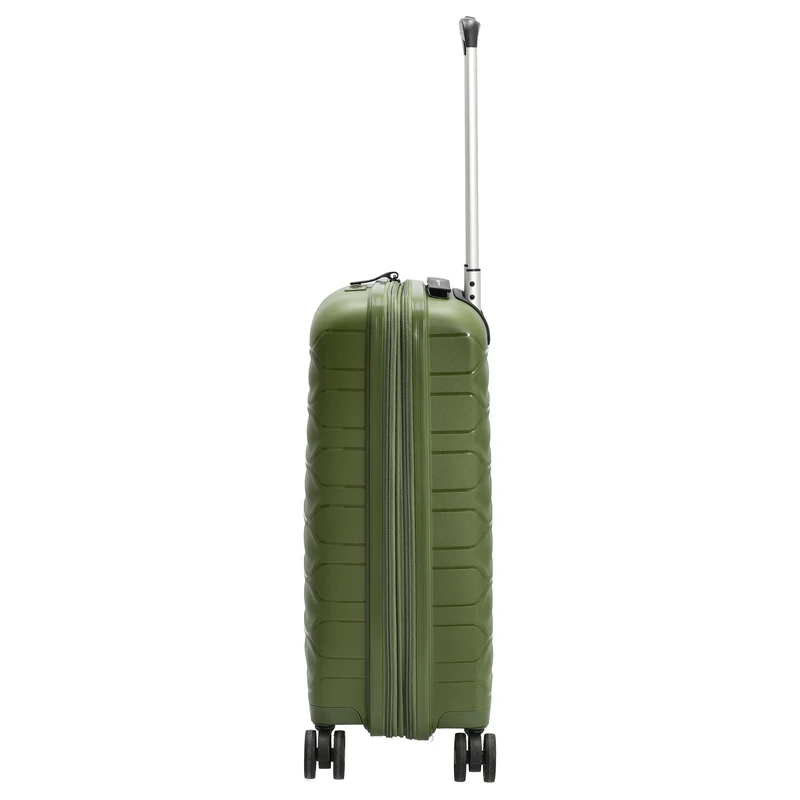 D&N Travel Line 4700+ - 4-Rollen-Kabinentrolley S 55 cm erw. (olive green)