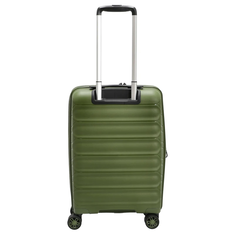 D&N Travel Line 4700+ - 4-Rollen-Kabinentrolley S 55 cm erw. (olive green)