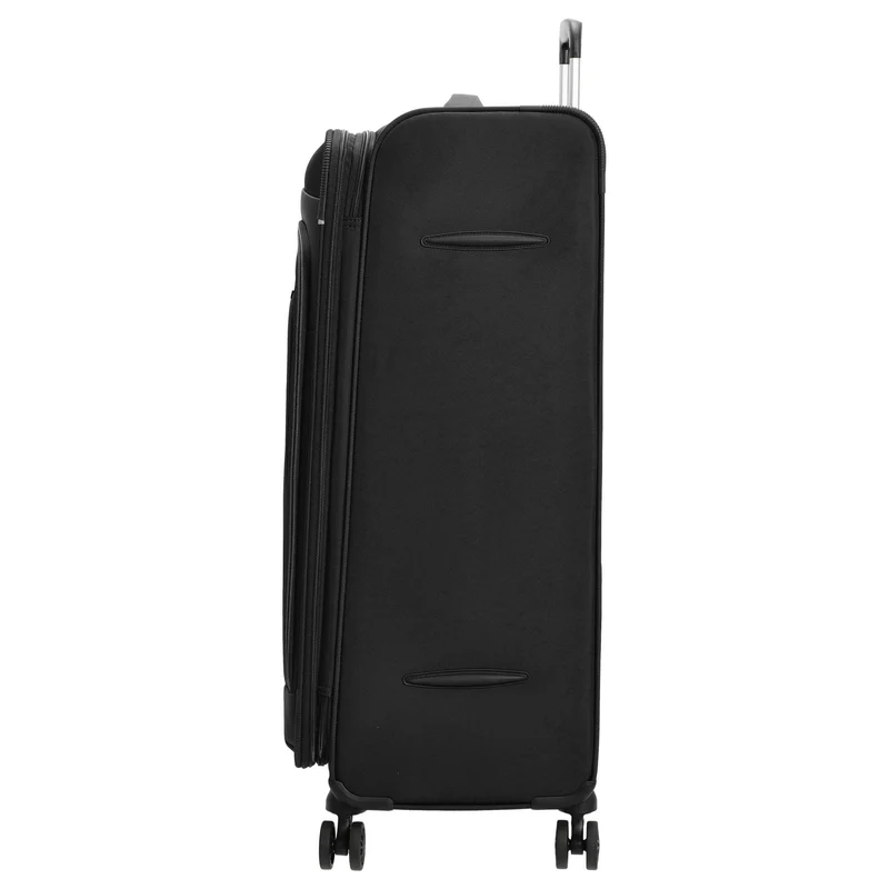 D&N Travel Line 9504 - 4-Rollen-Trolley L 76 cm erw. (black)