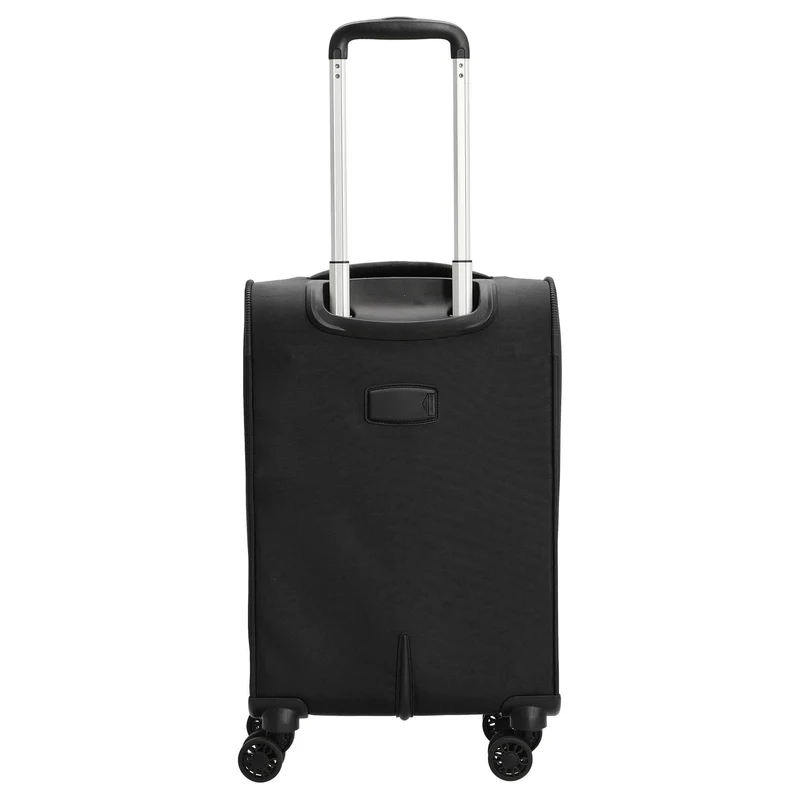 D&N Travel Line 9504 - 4-Rollen-Kabinentrolley S 55 cm (black)