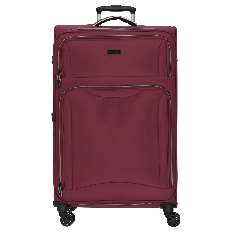 D&N Travel Line 9204 - 4-Rollen-Trolley L 76 cm (purple)