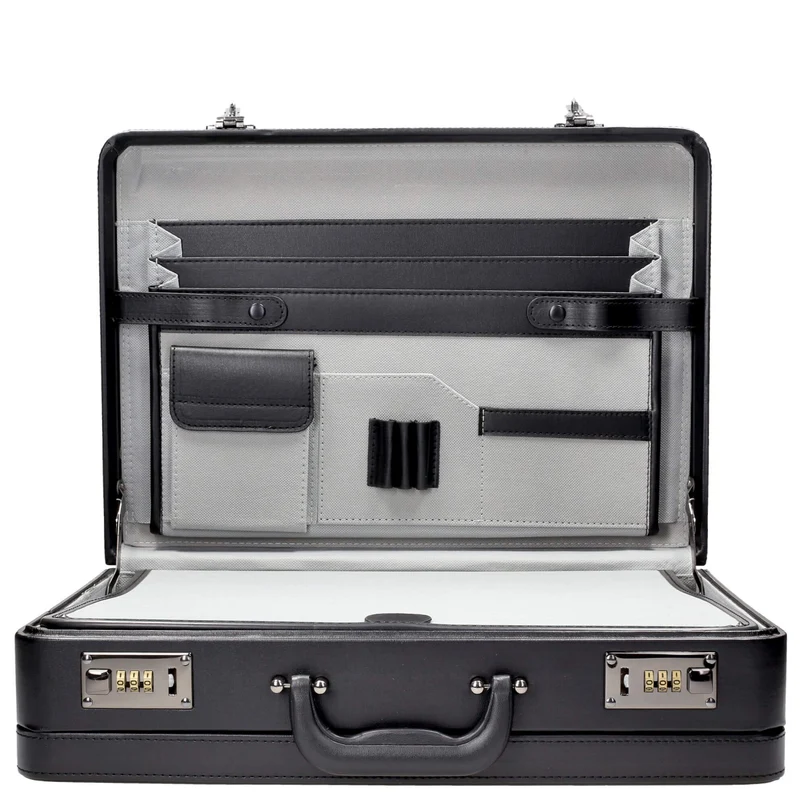 D&N Tradition Business - Aktenkoffer 46 cm PU (schwarz)