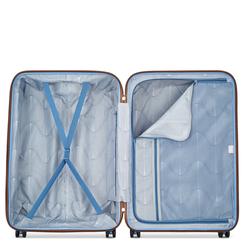 Delsey Paris Freestyle - 4-Rollen-Trolley 76 cm (himmelblau)