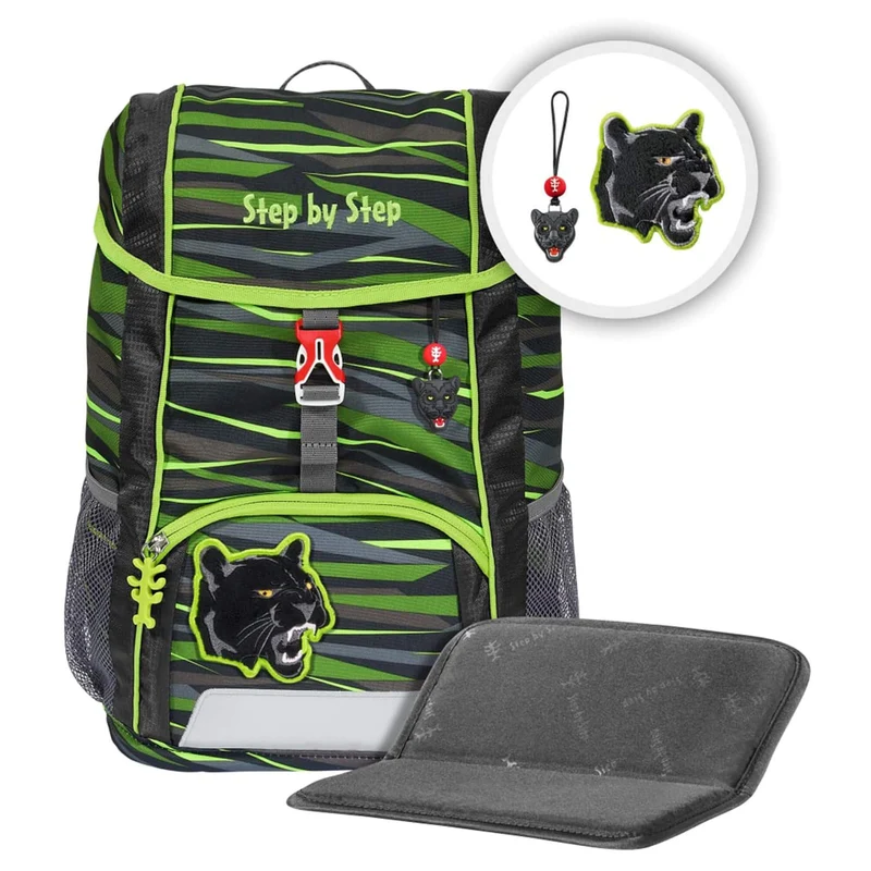 Step by Step KID - Rucksack-Set 3tlg. 35 cm (Wild Cat Chiko)