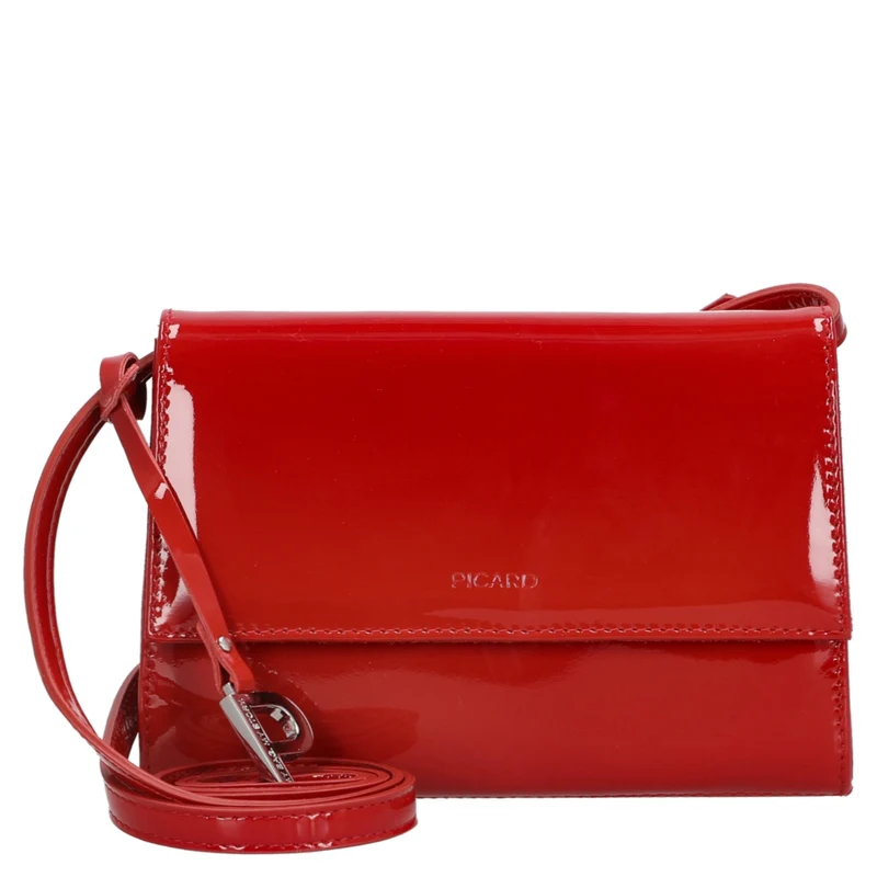 Picard Auguri - Umhängetasche 19 cm (rot-lack)