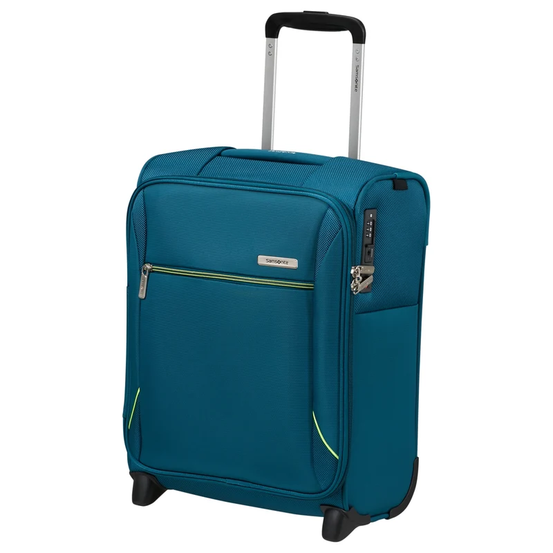 Samsonite Base Breeze Upright Underseater - 2-Rollen-Kabinentrolley 45 cm (petrol blue)