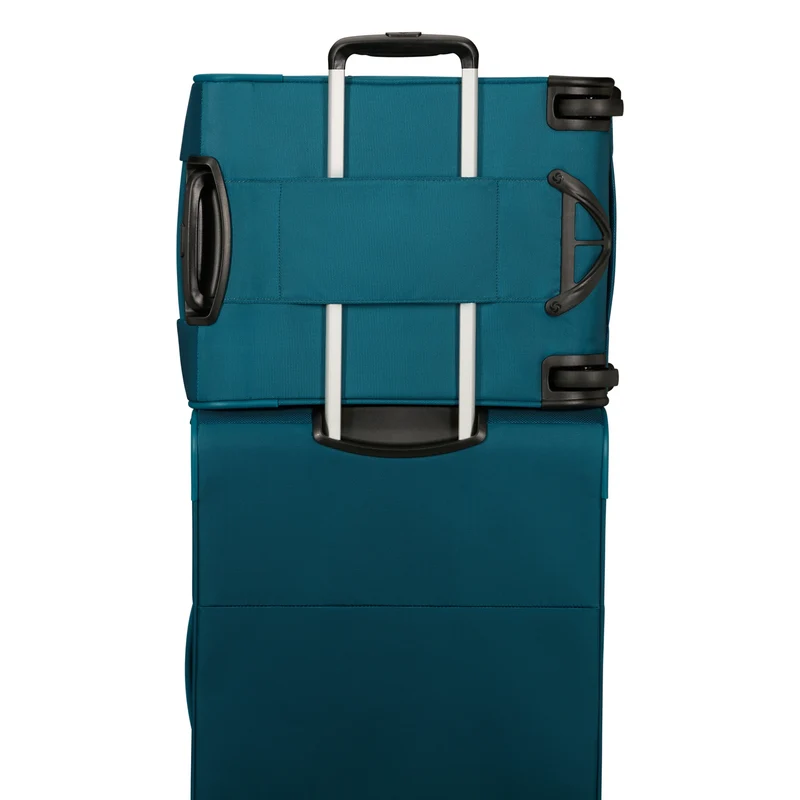 Samsonite Base Breeze Upright Underseater - 2-Rollen-Kabinentrolley 45 cm (petrol blue)