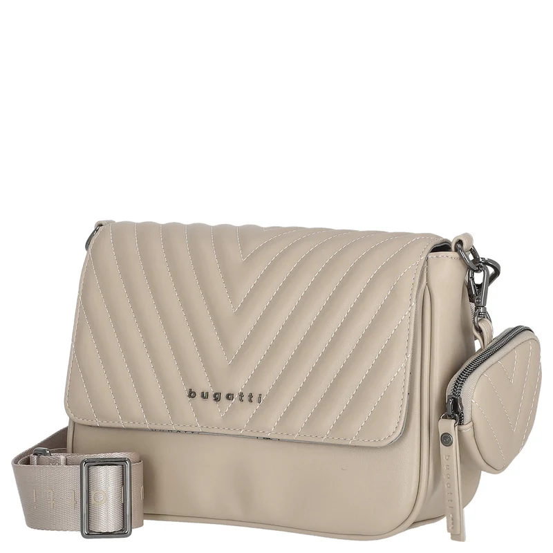 bugtti Sira - Umhängetasche L 25 cm (beige)