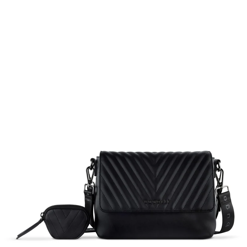 bugatti Sira - Umhängetasche L 25 cm (black)
