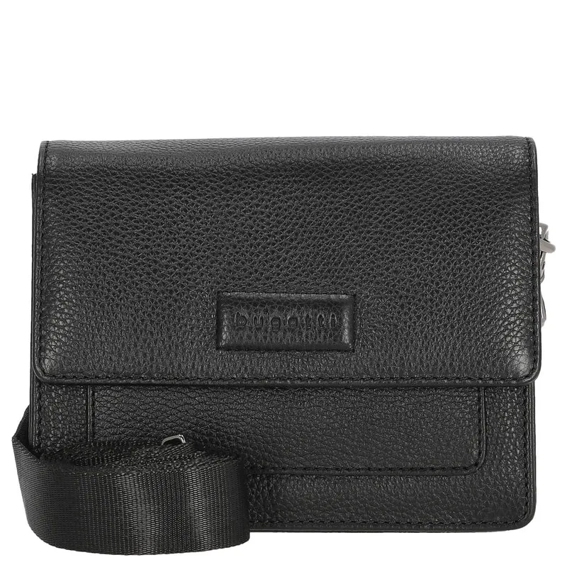 bugatti Elsa - Umhängetasche Leder S 18.5 cm (schwarz)