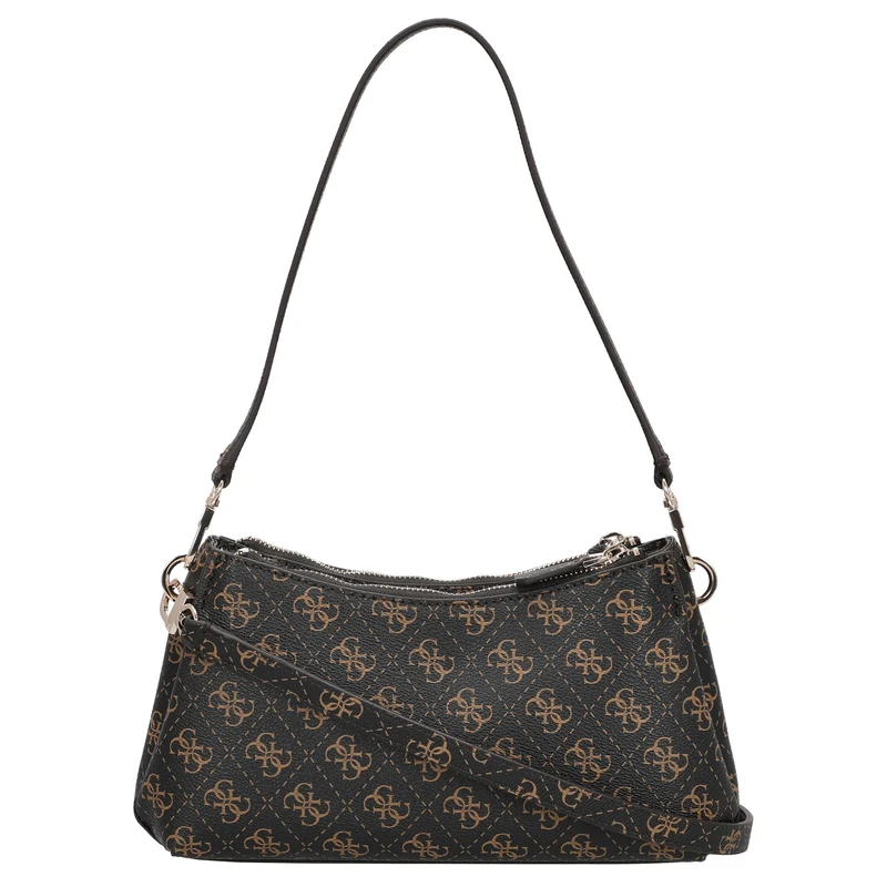 Guess Noelle ll - Schultertasche (brown logo)