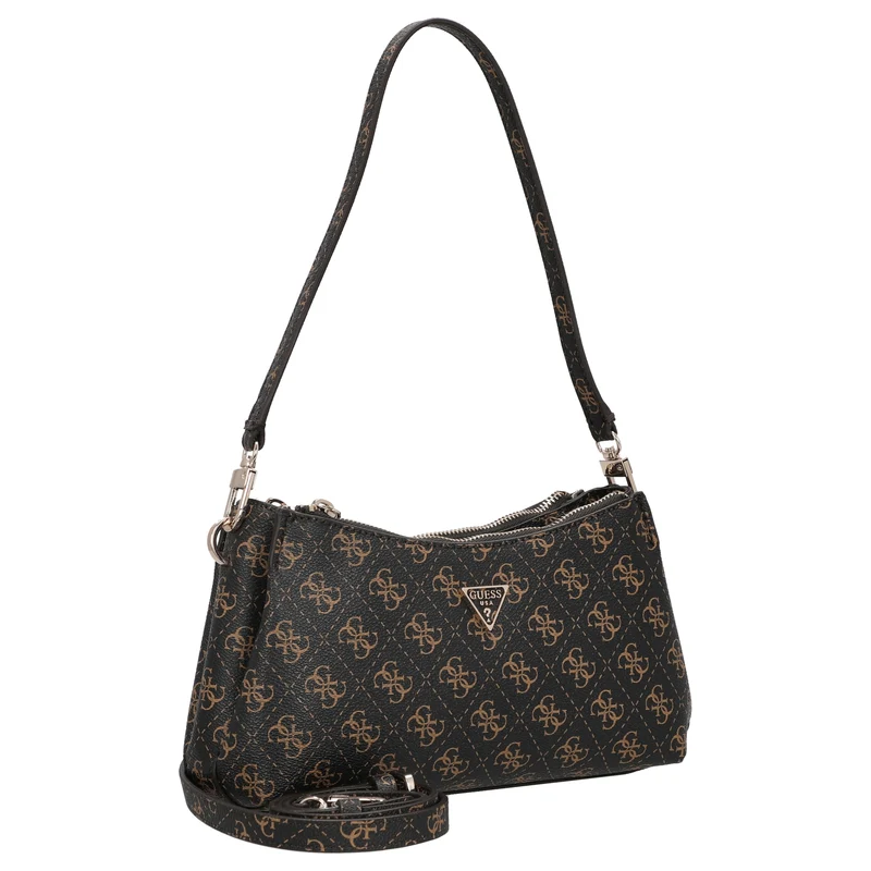 Guess Noelle ll - Schultertasche (brown logo)