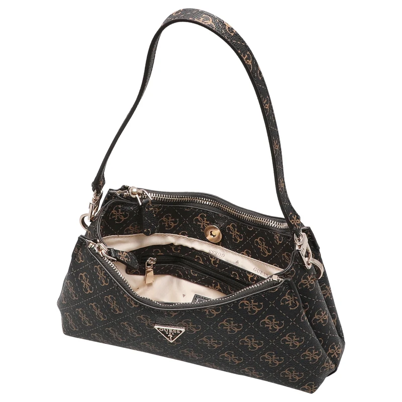 Guess Noelle ll - Schultertasche (brown logo)