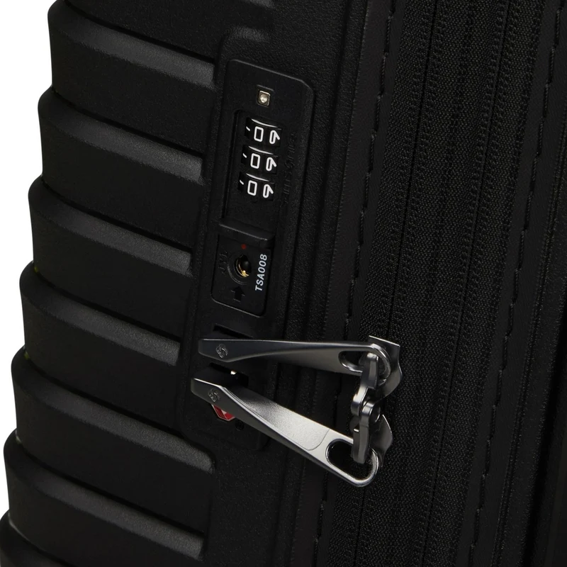 Samsonite Intuo - 4-Rollen Kabinentrolley 55 cm erw. (black)