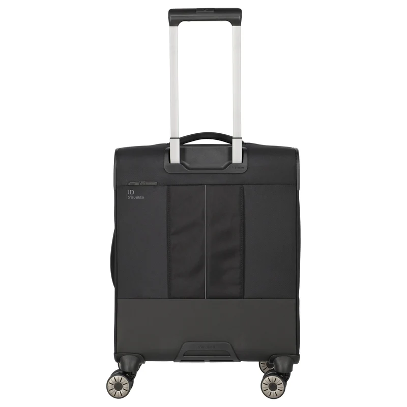 Travelite Crosslite - 4-Rollen-Kabinentrolley S 55 cm (black)