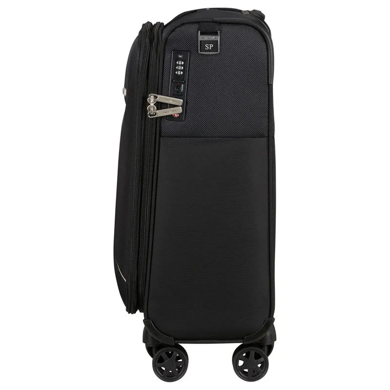 Samsonite Base Breeze - 4-Rollen-Kabinentrolley 55 cm erw. (black)