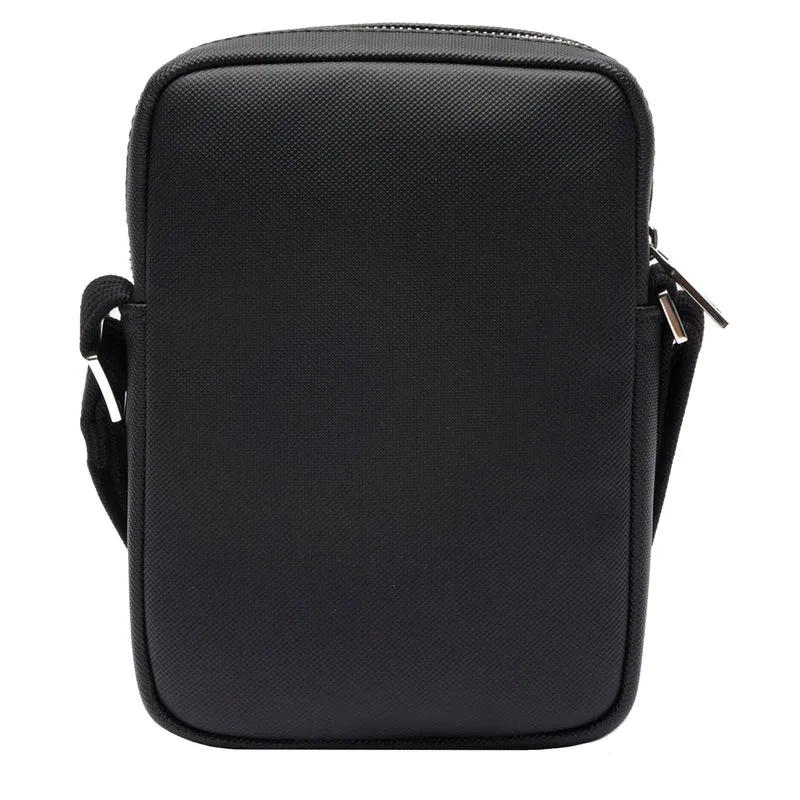 Lacoste Men's Classic Slim vertical Camera Bag - Umhängetasche 21 cm (noir)